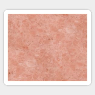 Ettore rosa marble - salmon pink Sticker